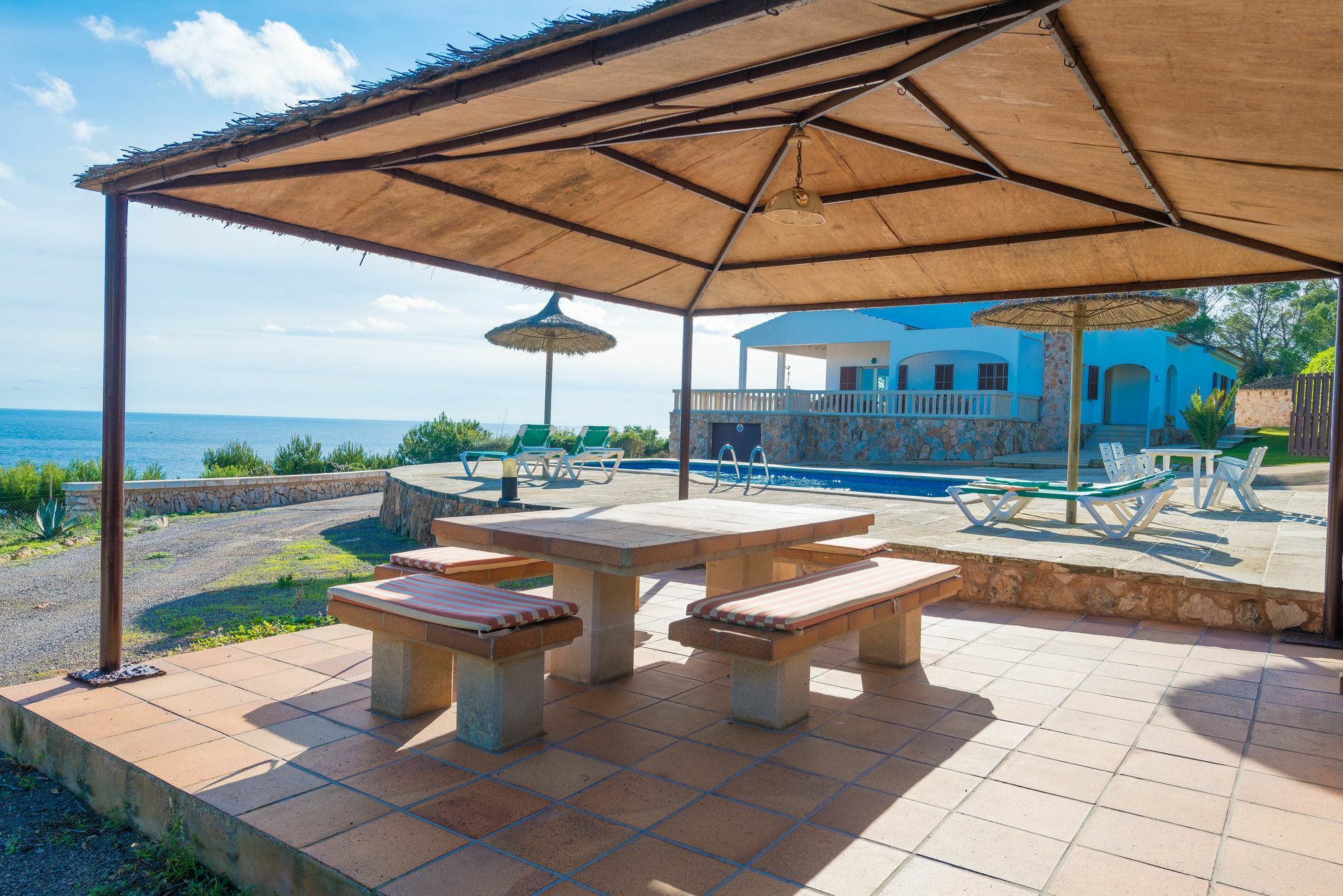 Es Pontas Villa Santanyi Bagian luar foto